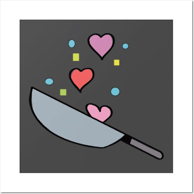 Cooking up some love Wall Art by Joyouscrook